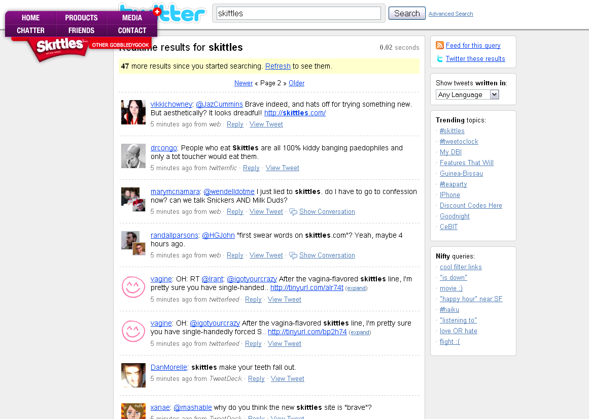 skittles-twitter-experiment skittles-twitter-experiment